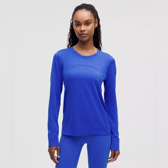 lululemon athletica Tops - LULULEMON ATHLETICA Swiftly Relaxed Hip Length Long Sleeve Shirt